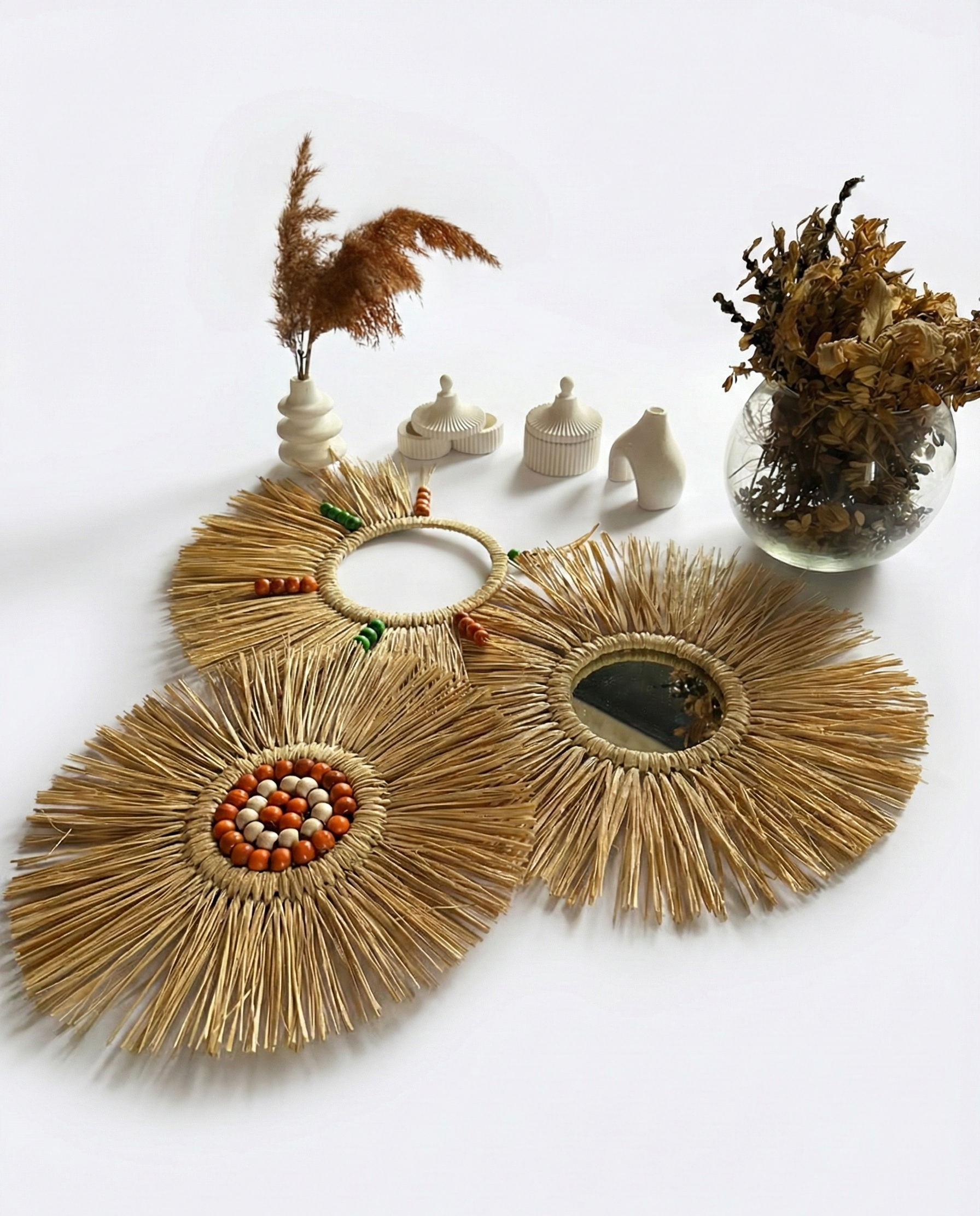 Güneşin Renkleri: 3'lü Bohem Duvar Seti